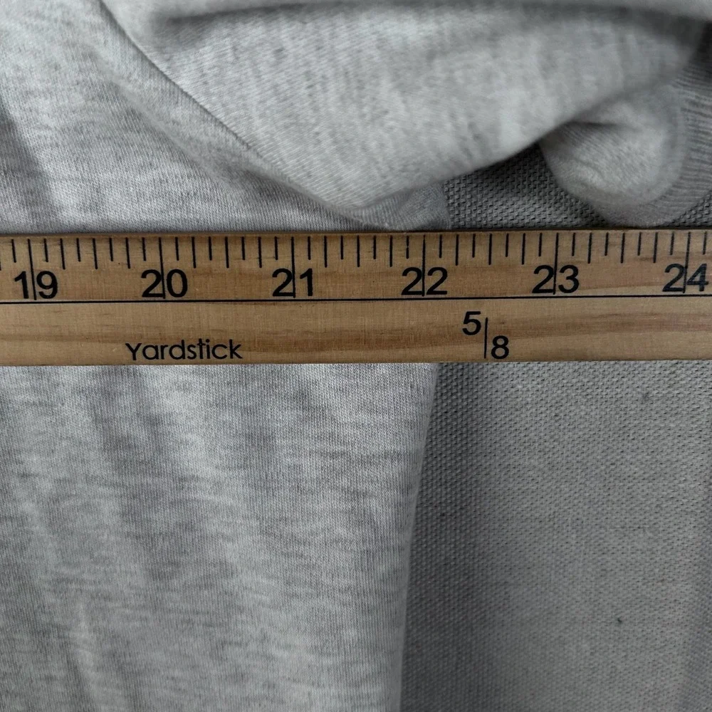 Polo Ralph Lauren Mens Large Heather Gray Short Sleeve Pony Logo Polo‎ Shirt L